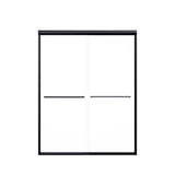 Modern Semi Frameless Double Sliding Shower Door