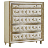 Williams - 5 Drawer Bedroom Chest - Camel