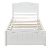 Platform Bed & Headboard, Footboard And Slat Support