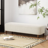 Comfortable Ottoman - White