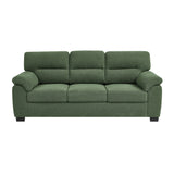 3 Seater Sofa With Padded Armrests And Triangular Leg