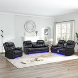 Challenger - LED Power Recliner Set
