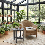 Round Outdoor Side Table
