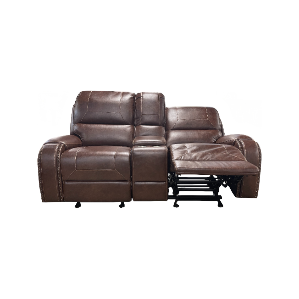 S801-200 Dodds Saddle Brown Reclining Loveseat - S801-200