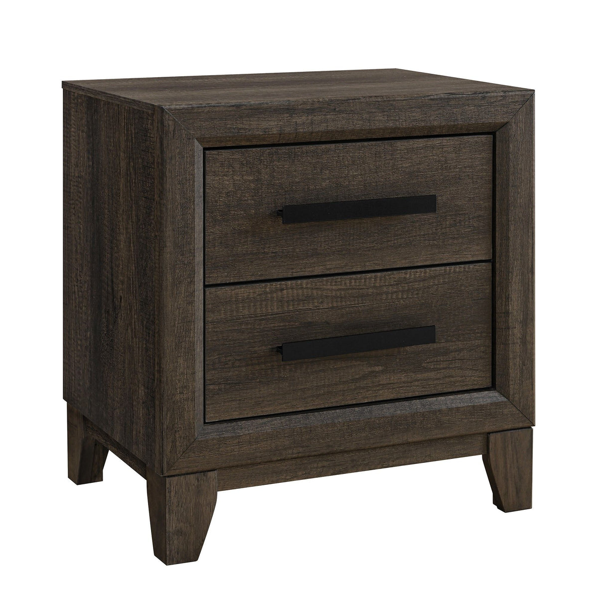Harry - Nightstand With 2 Drawers - Brown