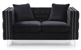 Elegant Track Arm Loveseat