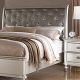 Tufted Headboard Bed
