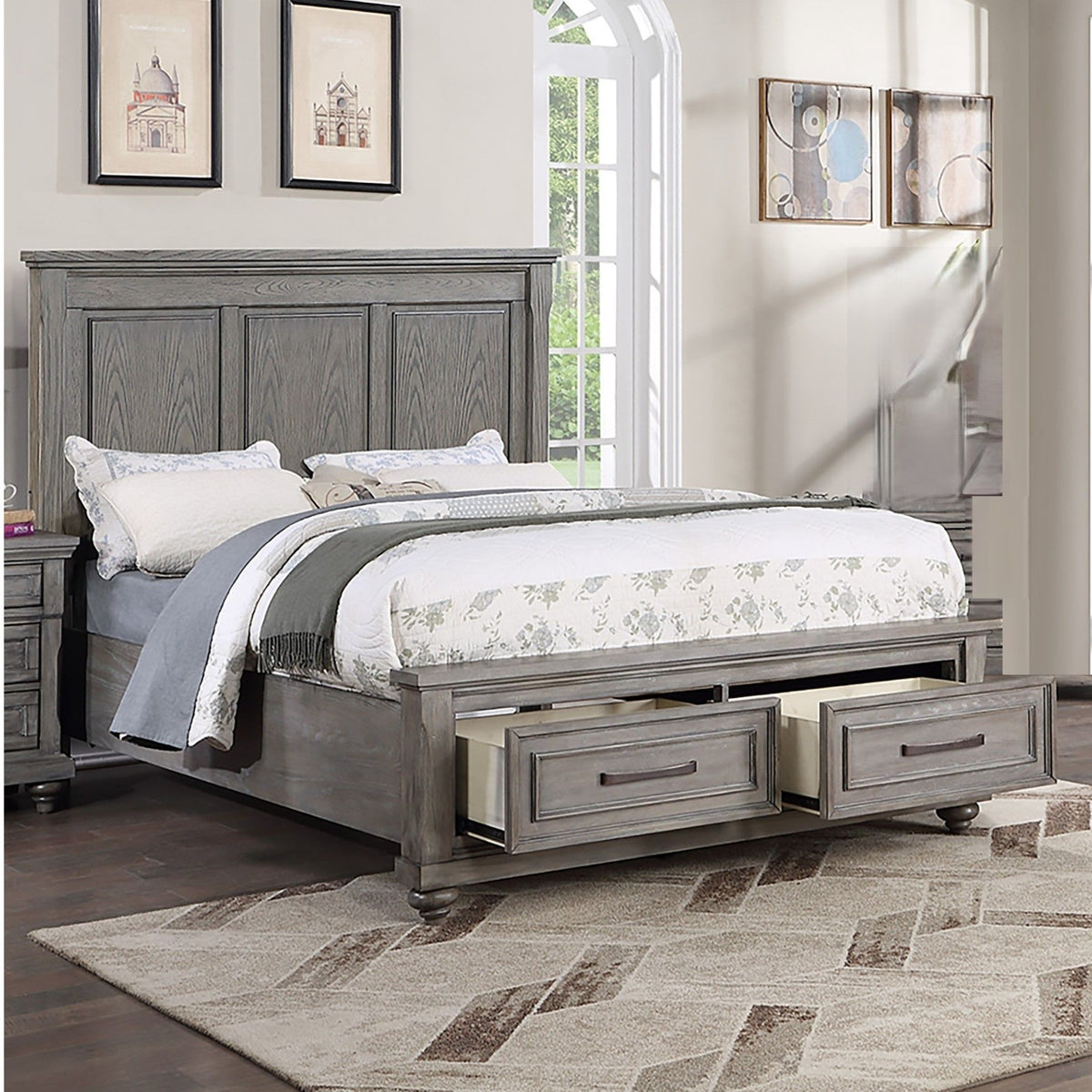 Bed Set With Underbed Drawers