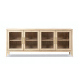 Marlowe - Glass Door Sideboard - White