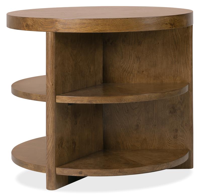 Melange Mulholland Round End Table - 628-80606-82