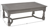 ZVO   JUNE   DOVE   GRAY   COFFEE   TAB   231 - JUNEC
