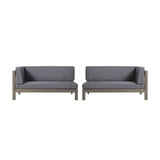 Brava - X Back Corner Bench