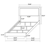 Jeremiah - Bedroom Set With LED Headboard
