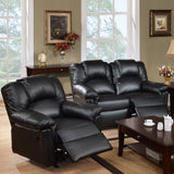 Modern Living Room Set, Cushion Backrest And Pillow Armrest