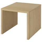 Parker - Accent Side End Table - Light Oak