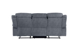 Zubaida - Two Tone 3 Piece Recliner Living Room Set