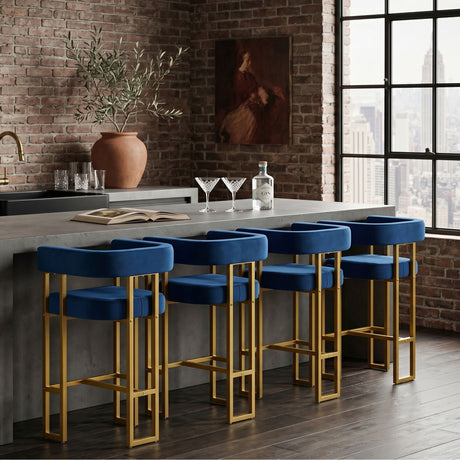 Modern Counter Height Bar Stools With U - Shaped