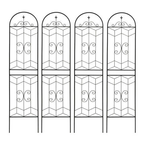Garden Trellis, Rustproof Support For Climbing Plants