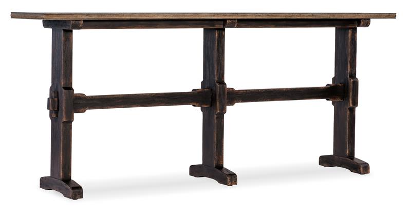 Americana Trestle Console Table - 7050-80151-89