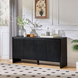 Sideboard Buffet Cabinet With Adjustable Shelves