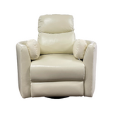 HOMECREATIVE IVORY WYATT PWR GLIDING RECLINER - HCD1257I