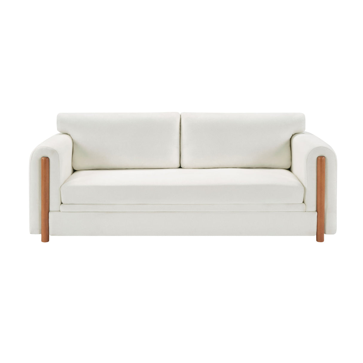 Modern 3 Seater Upholstered Couch Sofa For Living Room