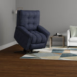 Velour - Power Lift Chair - Blue