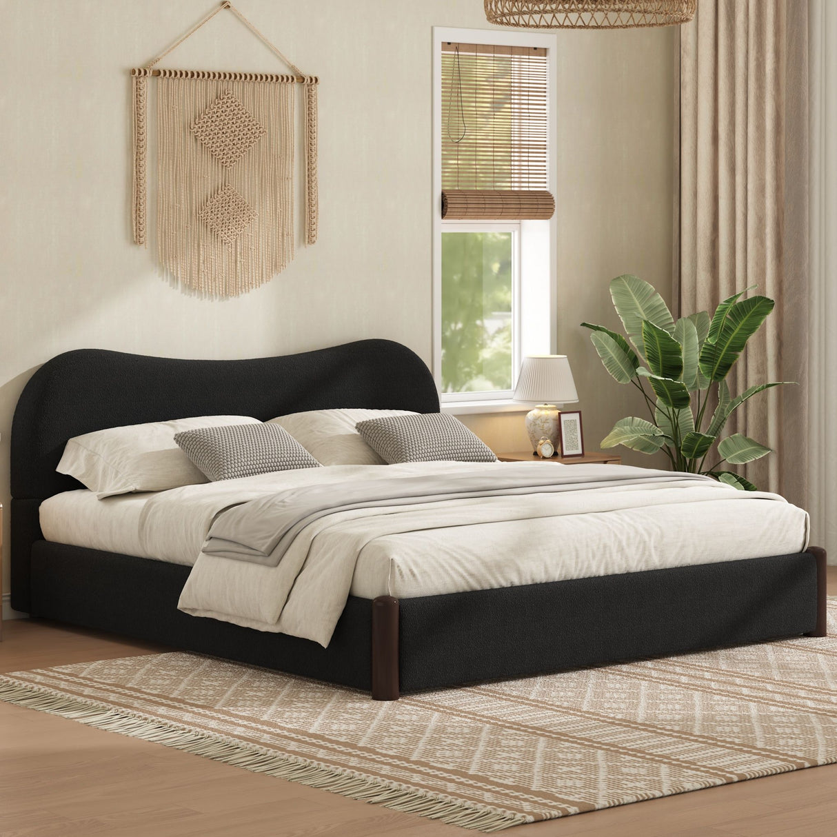 Comfort Upholstered Platform Bed