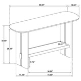 Kimpton - Table With Shelf