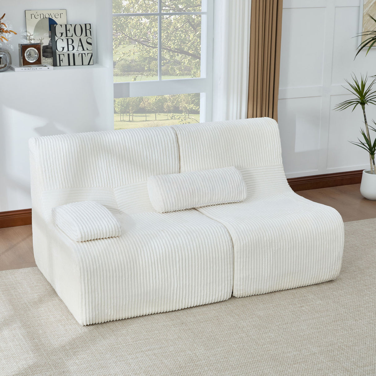 Modern Sectional Loveseat With Ergonomic Design