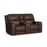 ZFLEXST 1750-64P5 705-70 OASIS BROWN LOVESEAT - 1750-64P