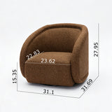 Palermo - Swivel Chair - Brown