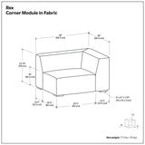 Rex - Corner Sofa Module