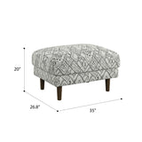 Abstract Ottoman - Black