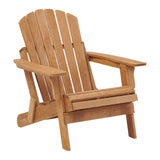 Oversize Outdoor Folding Adirondack Chair, Patio Chair For Garden