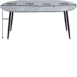 Extensible Table, Dining Table, Office Table, Coffee Table Metal Leg