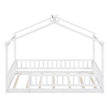 Bed House Bed Frame With Fence