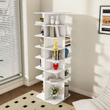 Spinning Shoe Rack, Free Standing 360° Revolving Shoe Organizer