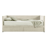 Daybed With Two Drawers And Wood Slat