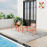 3 Piece Indoor / Outdoor Leisure Table And Chair Set