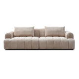 4 Seater Sectional Sofa For Living Room Spaces - Camel