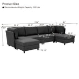 Modern Modular Sofa For Living Spaces