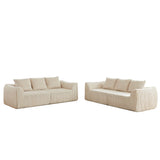 Minimalist Set With Curved Lines & Gently Sloped Backrest