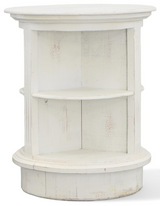 ZVA   CHALET   WHITE   ROUND   TABLE - 3721CANW