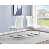 Dining Chair, Soft Upholstered (Set of 2) - White