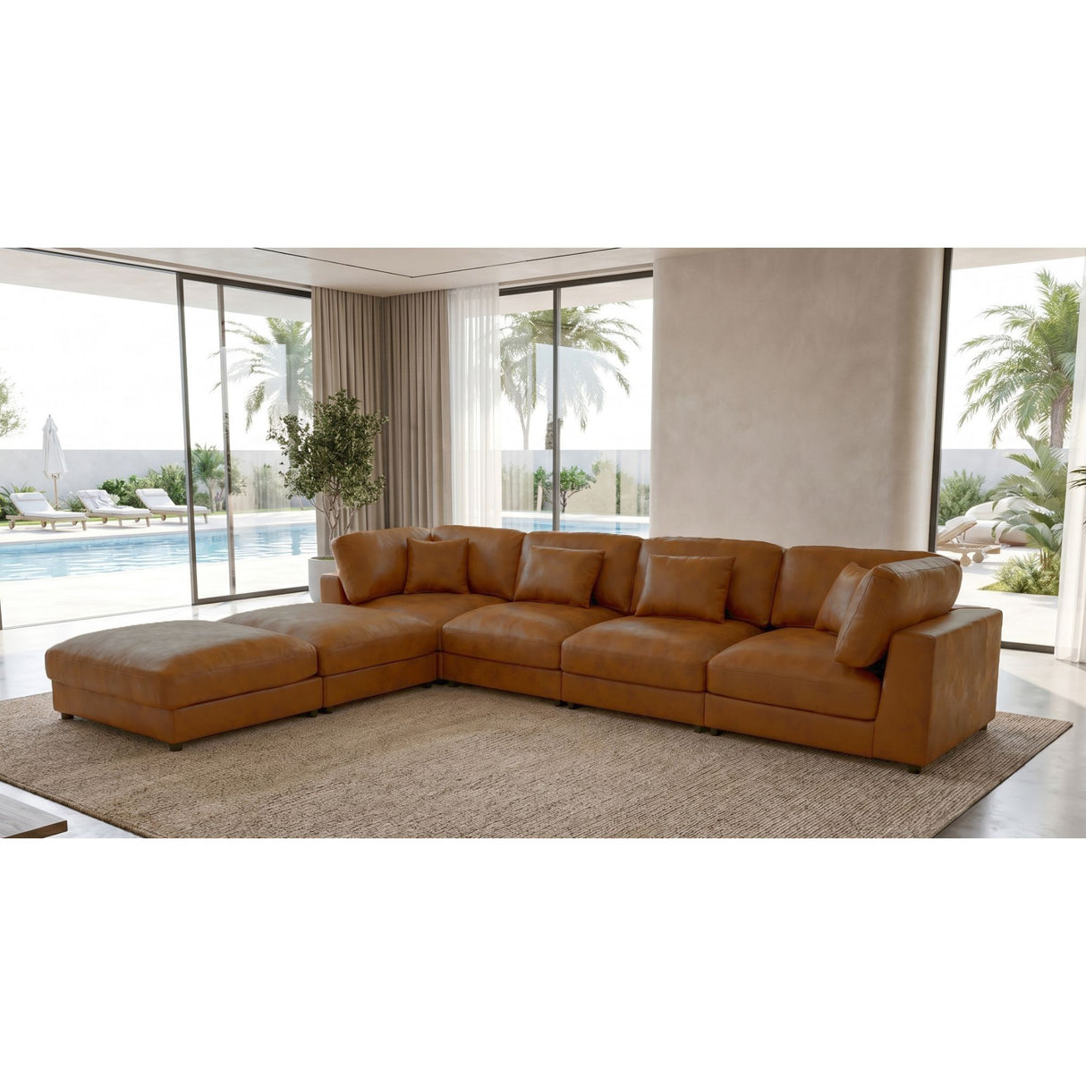 Modular Sectional With Removable Cushions