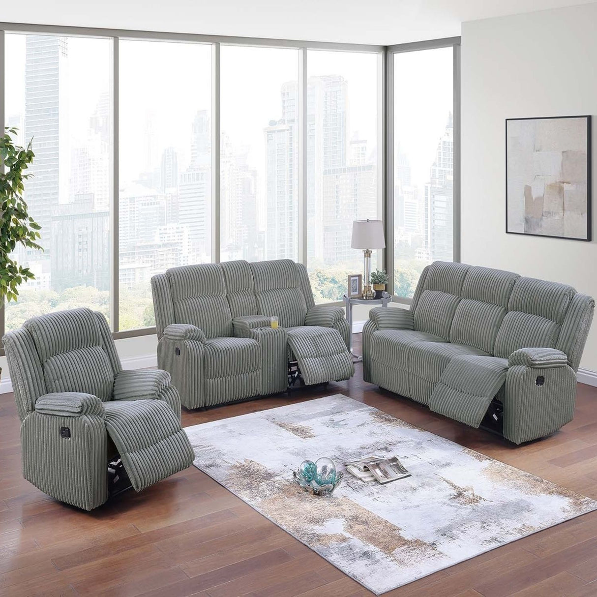 Modern Motion Sofa Set