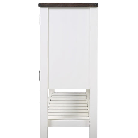 2 Drawer Server - Brown