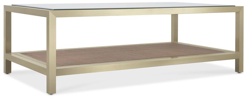 Melange Raising Cane Cocktail Table - 628-80560-15