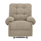 Manual Recliner, Padded Footrest